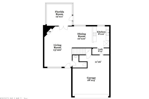 Casa en alquiler en Jacksonville, Florida, 3 dormitorios, 121.42 m2 № 832213 - foto 2