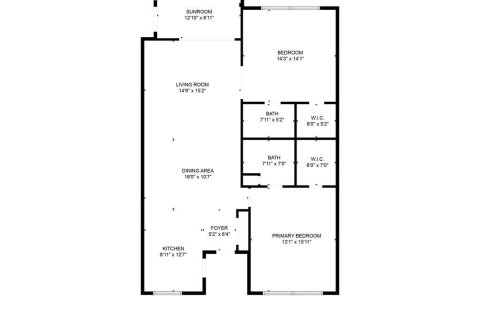 Condo in Fort Lauderdale, Florida, 2 bedrooms  № 1230243 - photo 4