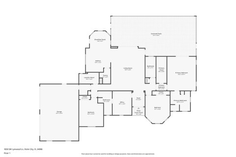 Купить виллу или дом в Палм Сити, Флорида 3 спальни, 239.41м2, № 1230206 - фото 12