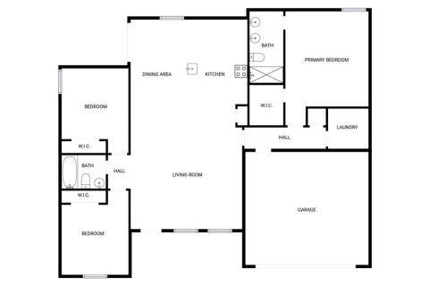 Купить виллу или дом в Киссимми, Флорида 3 комнаты, 137.96м2, № 1350581 - фото 26