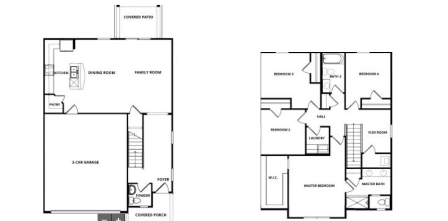 House floor plan «House», 4 bedrooms in Trilby Crossing