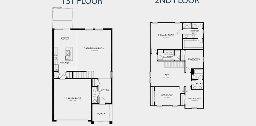 House floor plan «211SQM ELM», 4 bedrooms in EAVE'S BEND AT ARTISAN LAKES