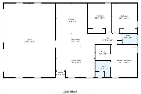 House in Pinellas Park, Florida 3 bedrooms, 139.82 sq.m. № 1349029 - photo 29