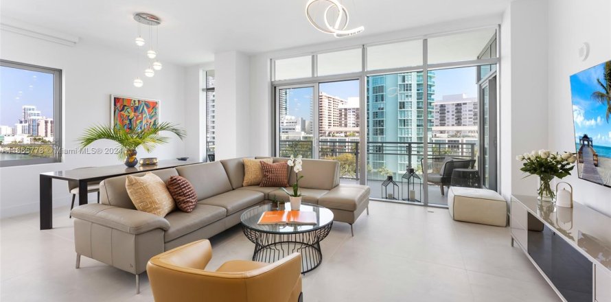 Condo à Miami Beach, Floride, 3 chambres  № 1386087