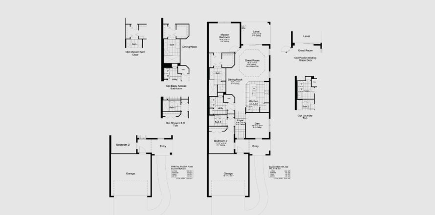 House floor plan «152SQM TIDEWINDS», 2 bedrooms in BOCA ROYALE GOLF AND COUNTRY CLUB