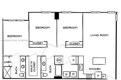 Appartement à louer à Miami, Floride: 3 chambres, 134.43 m2 № 1280824 - photo 28