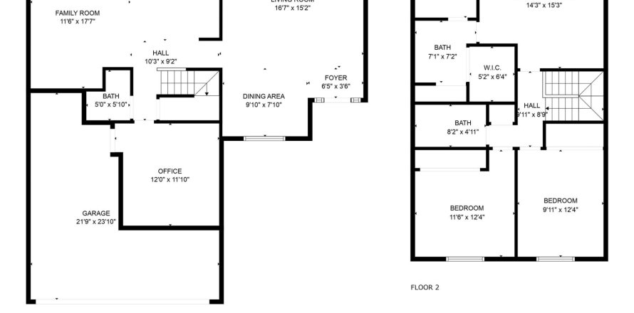 House in Davie, Florida 3 bedrooms, 186.64 sq.m. № 1217412