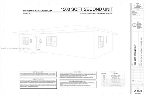 House in West Park, Florida 4 bedrooms, 123.65 sq.m. № 1128227 - photo 30
