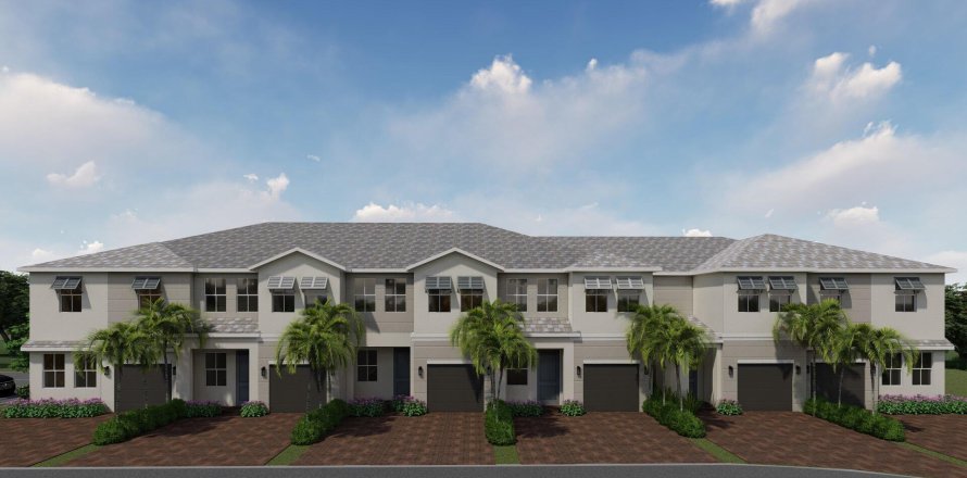 Townhouse in Pembroke Pines, Florida 3 bedrooms, 161.46 sq.m. № 1172400