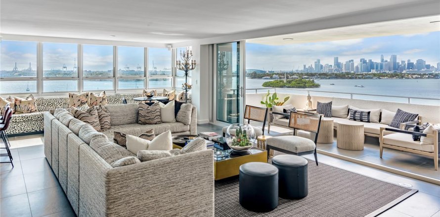 Condo in Miami Beach, Florida, 4 bedrooms  № 1238382