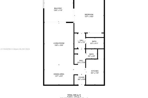 Condo in Pompano Beach, Florida, 1 bedroom  № 1316094 - photo 25