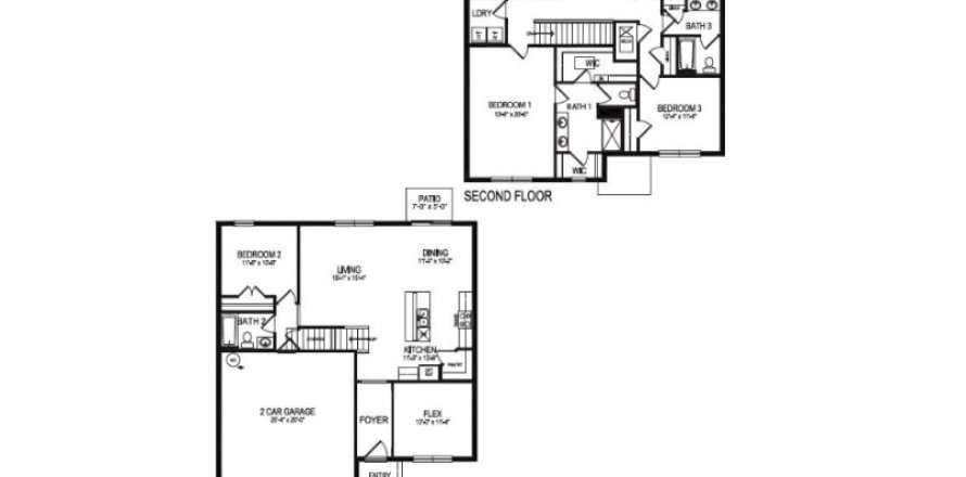 House floor plan «House», 5 bedrooms in Courtland Park