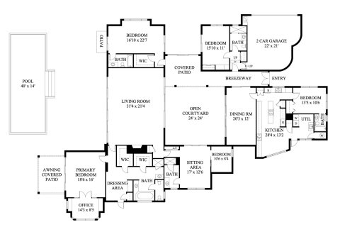 Купить виллу или дом в Палм-Бич, Флорида 5 спален, 385.82м2, № 927703 - фото 1