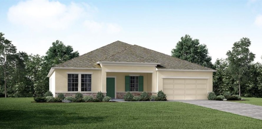 House in Edgewater, Florida 4 bedrooms, 189.89 sq.m. № 1396352