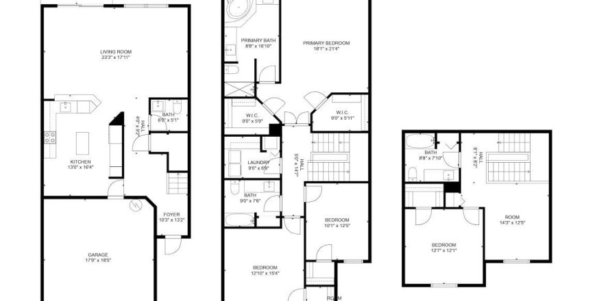 Adosado en Delray Beach, Florida 4 dormitorios, 236.44 m2 № 1182421