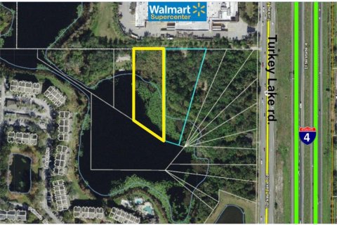 Купить земельный участок в Орландо, Флорида № 1192483 - фото 1