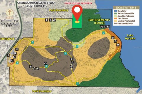 Купить земельный участок в Клермон, Флорида № 1300388 - фото 8