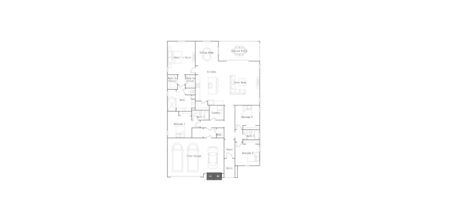 House floor plan «House», 4 bedrooms in Arden - The Stanton Collection