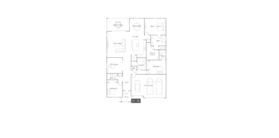 House in Arden - The Stanton Collection in Loxahatchee Groves, Florida 3 bedrooms, 244 sq.m. № 640446