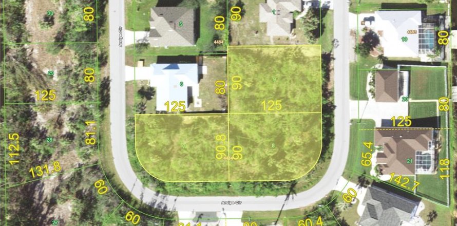 Terreno en Port Charlotte, Florida № 915727