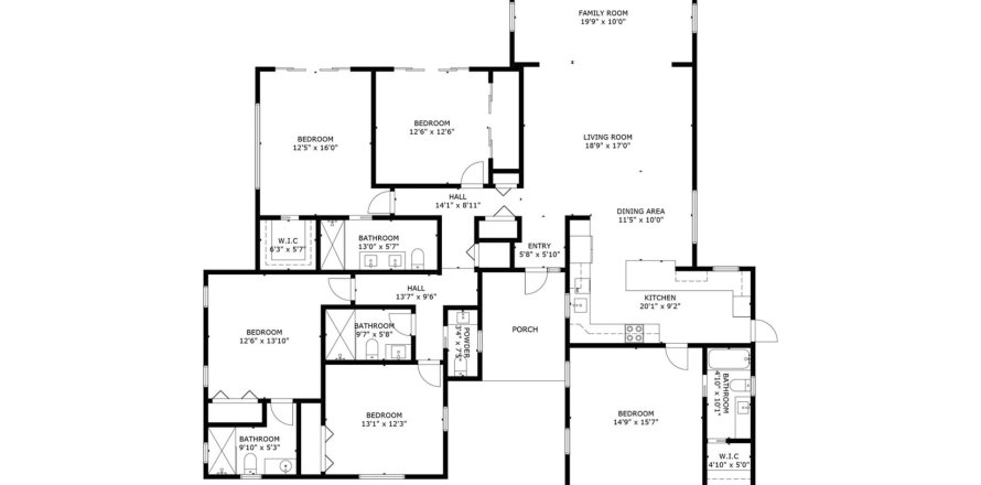 House in Fort Lauderdale, Florida 5 bedrooms, 222.97 sq.m. № 959670