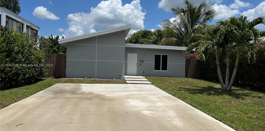 Villa ou maison à North Miami, Floride 3 chambres, 122.63 m2 № 1170397