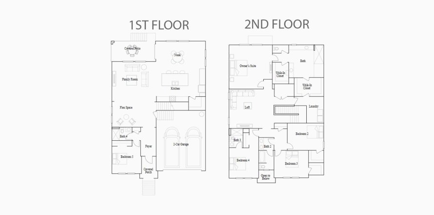House floor plan «337SQM ILLINOIS», 5 bedrooms in SOUTHPORT