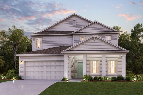 Single-Family Homes at Concourse Crossing sobre plano en Fernandina Beach, Florida № 514262 - foto 5