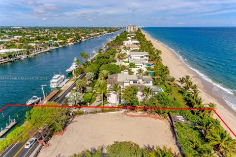Terreno en venta en Hillsboro Beach, Florida № 691241 - foto 5