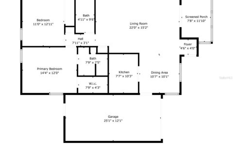 Купить таунхаус в Клермон, Флорида 4 комнаты, 109.72м2, № 1435965 - фото 28