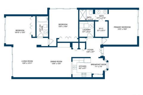 Copropriété à vendre à Boca Raton, Floride: 3 chambres, 146.97 m2 № 1155437 - photo 13