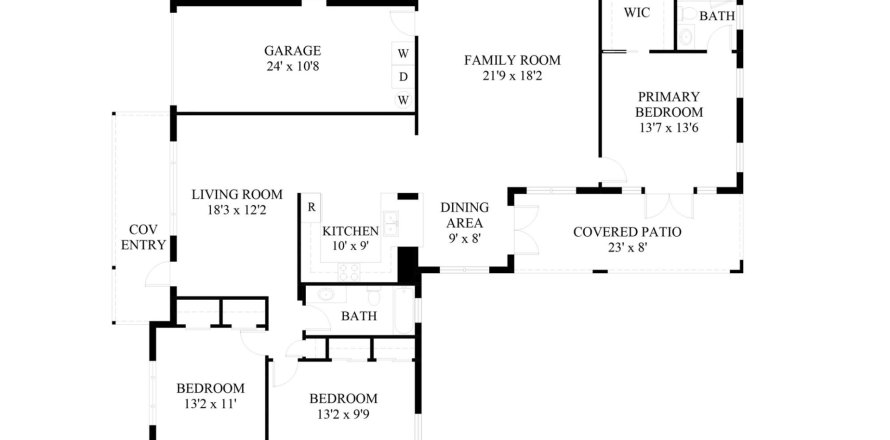 Casa en West Palm Beach, Florida 3 dormitorios, 158.77 m2 № 1118115