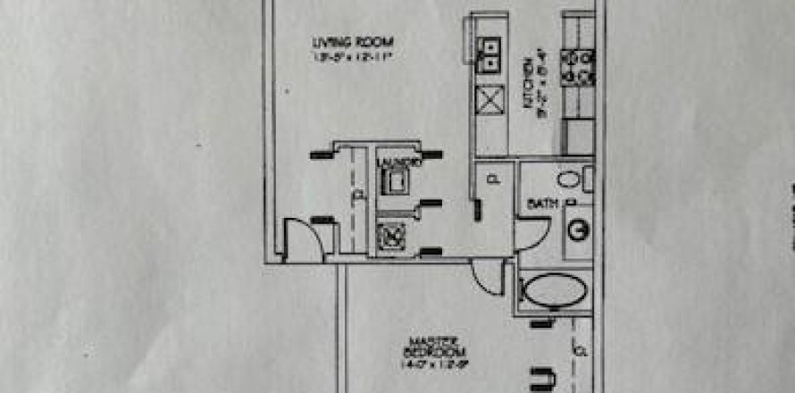 Condo in Boynton Beach, Florida, 1 bedroom  № 1104409