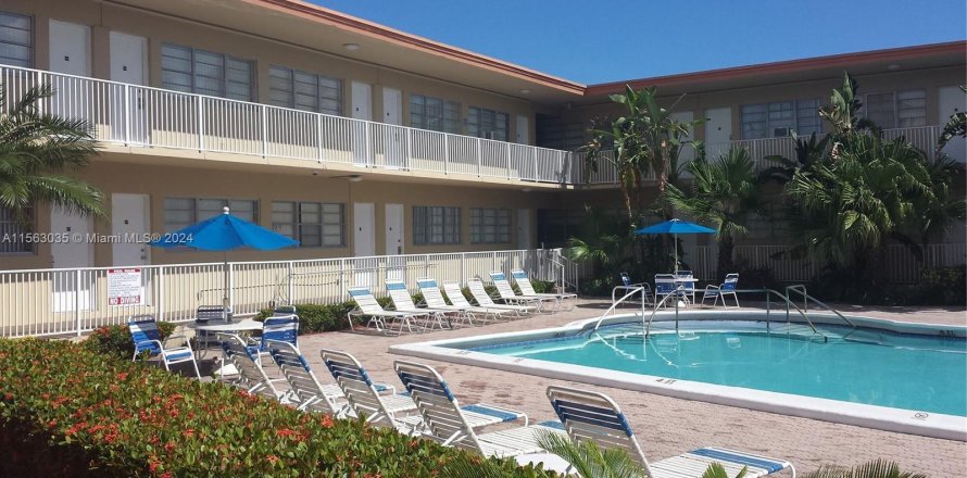 Hotel in Hallandale Beach, Florida 29.73 sq.m. № 1097225