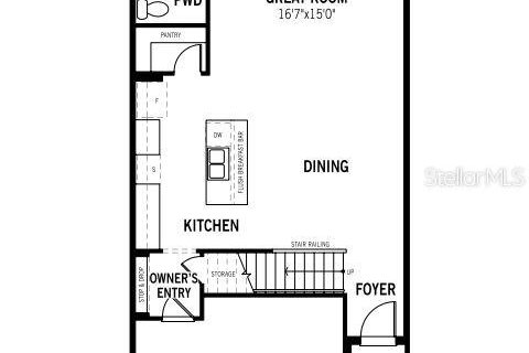 Townhouse in Wesley Chapel, Florida 3 bedrooms, 207.17 sq.m. № 1317624 - photo 2