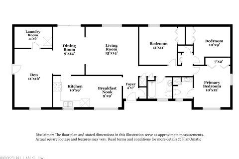 Casa en alquiler en Jacksonville, Florida, 3 dormitorios, 127.74 m2 № 801363 - foto 2