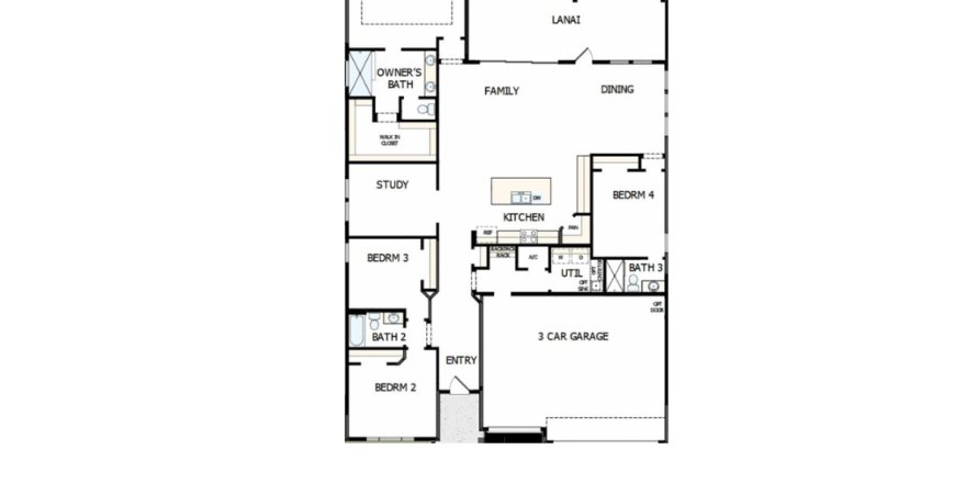 House in Middlebourne 60' in Florida 4 bedrooms, 232 sq.m. № 514260