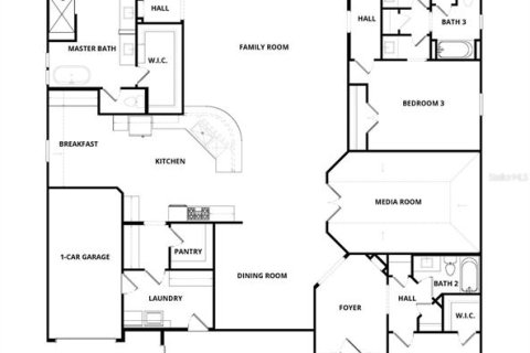 Купить виллу или дом в Гудзон, Флорида 12 комнат, 314.85м2, № 1296482 - фото 2