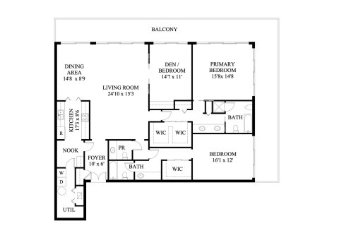 Condo in Palm Beach, Florida, 3 bedrooms  № 976474 - photo 1